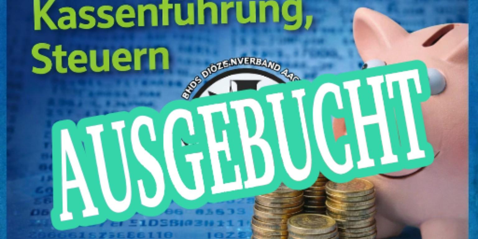 Seminar Buch und Kassenführung ausgebucht