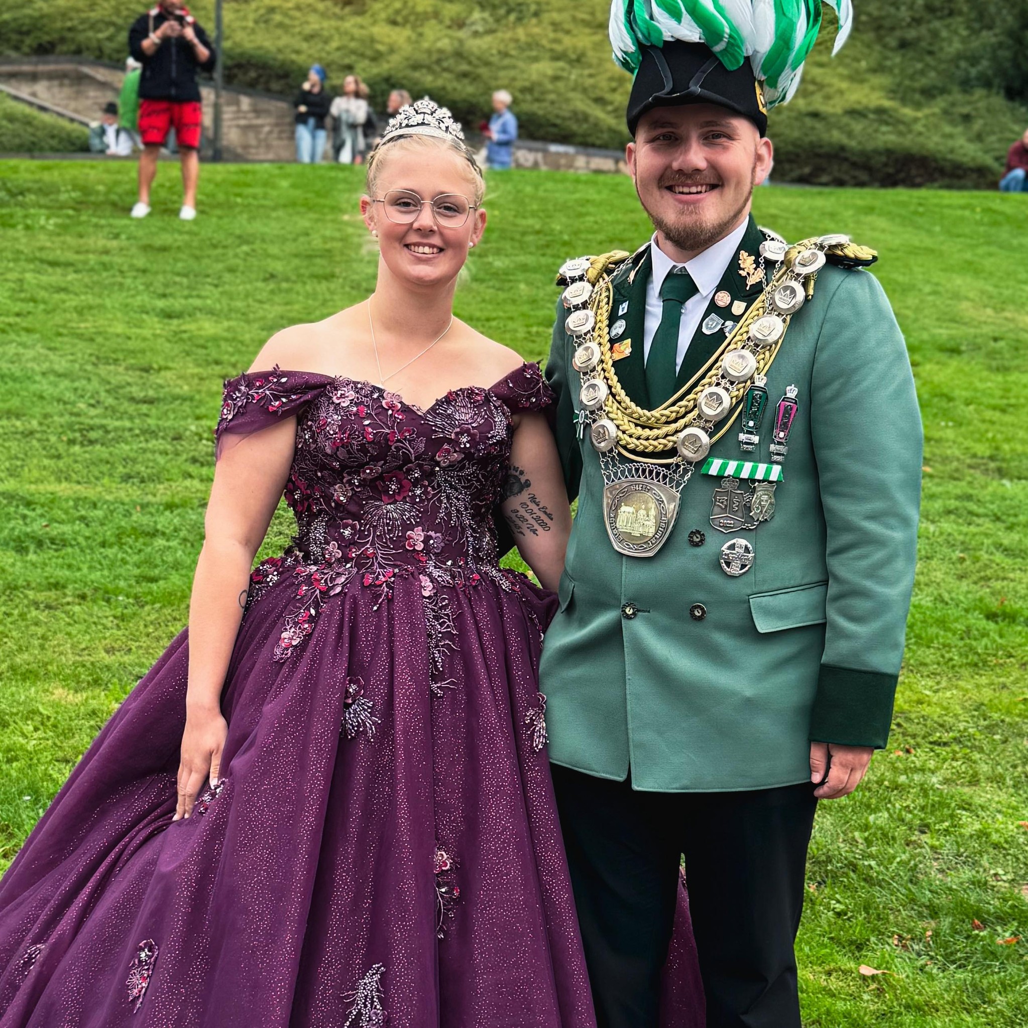 Diözesankönigspaar 2025-2026 Julian Hardt & Lina Fee Frings