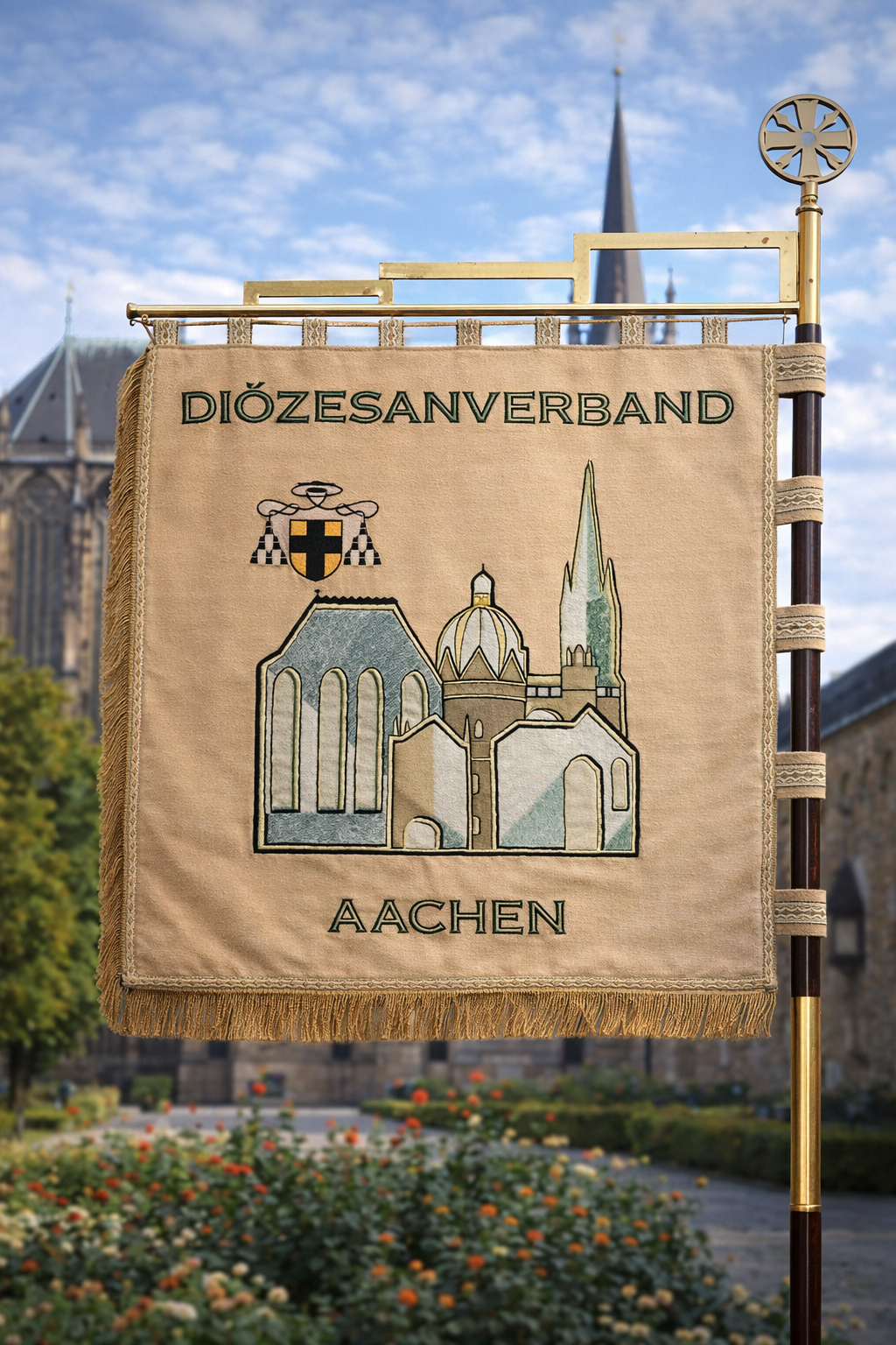 Neue Diözesanstandarte BHDS DV Aachen